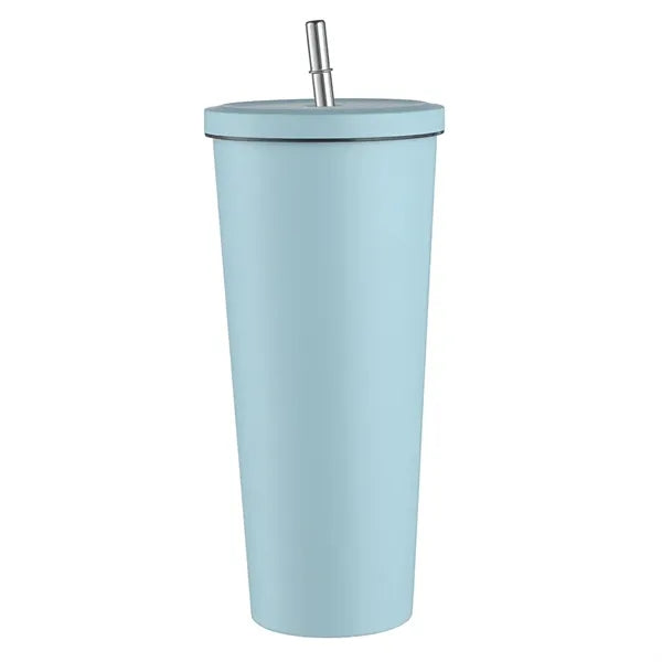 25oz Stainless Steel Straw Vacuum Cup For Coffee