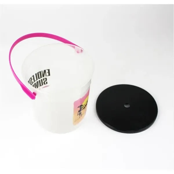 32 oz Cocktail Rum Drinking Bucket with Handle