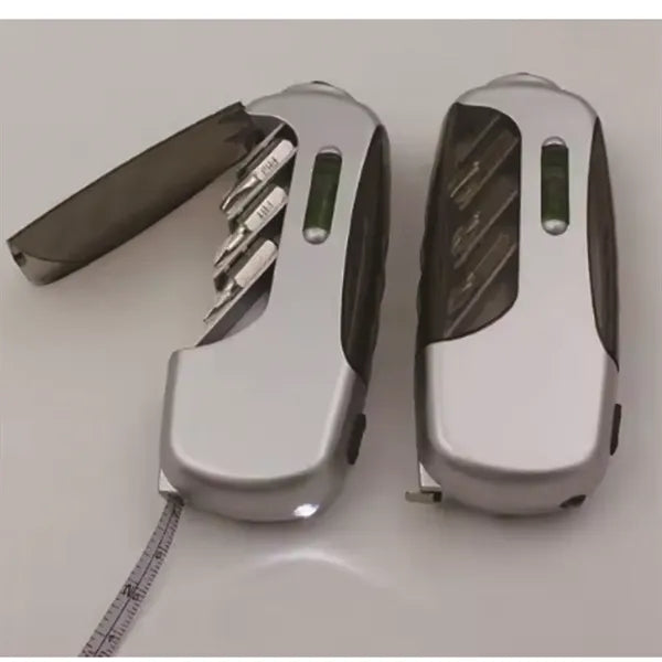 Hand Screwdrivers With LED light Level and Tape Measur