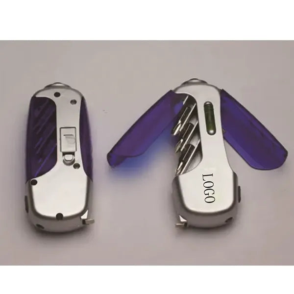 Hand Screwdrivers With LED light Level and Tape Measur