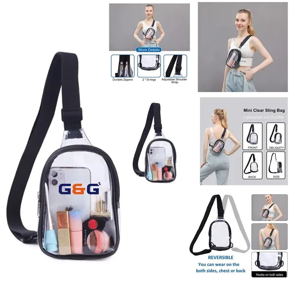 Waterproof PVC Transparent Chest Bag