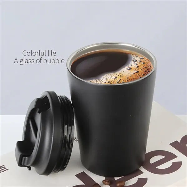 Double Wall Vacuum Insulated Coffee Tumber 12oz