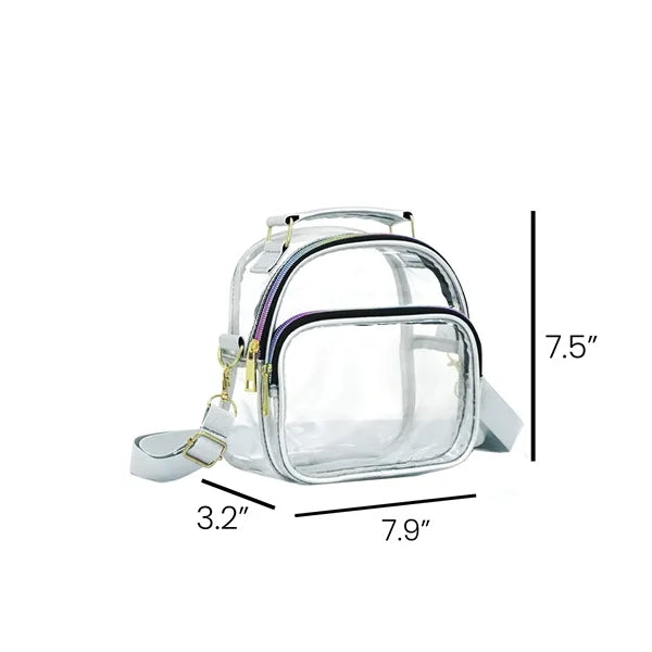 Stadium Approved Clear Sling Bag