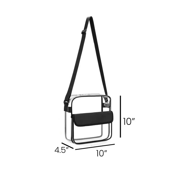 Clear PVC Waterproof Shoulder Bag