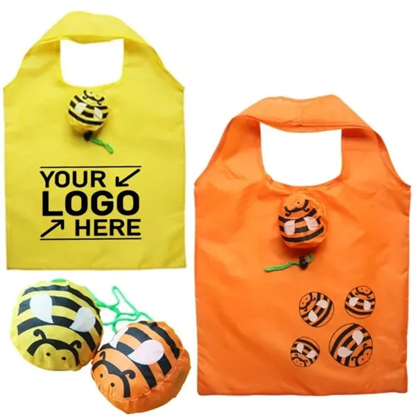 Bee Shape Foldable Tote Shopping Bag