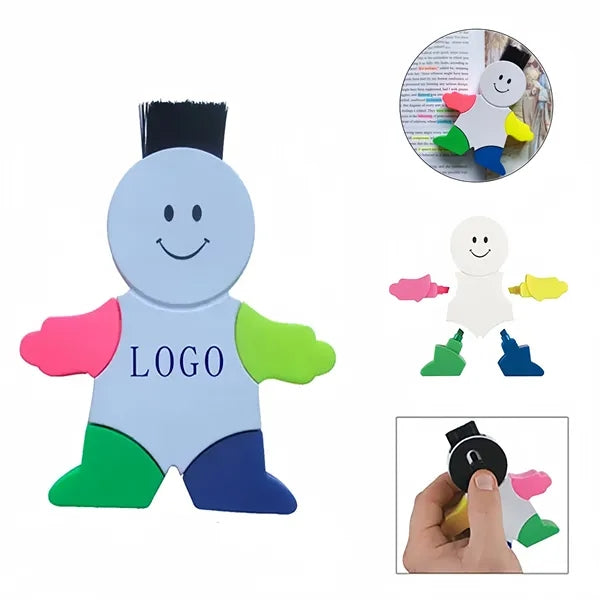 Human Shape Highlighter With Keyboard Brush