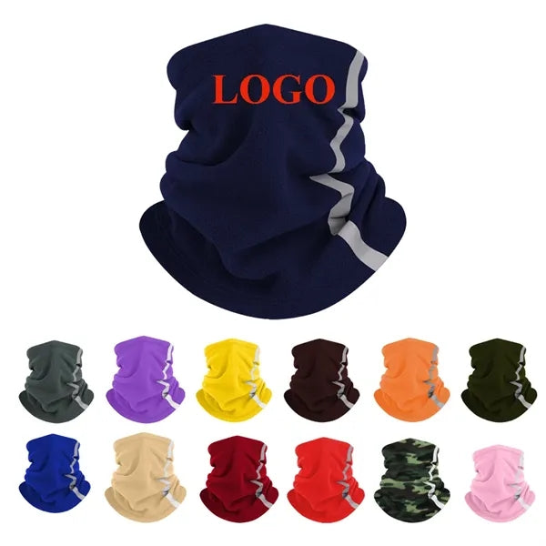 Double-layer Reflective Neck Gaiter Breathable Face Cover