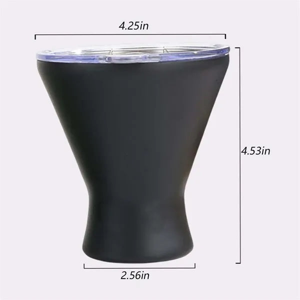 Barware Drinks Mug Insulated Cocktail Tumbler with Lid