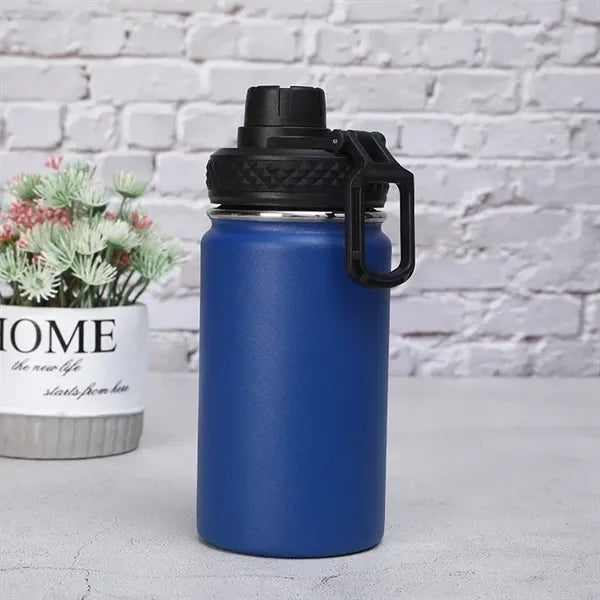 12oz Stainless Steel Children Water Bottle with Spout Lid