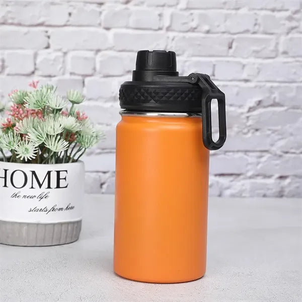12oz Stainless Steel Children Water Bottle with Spout Lid