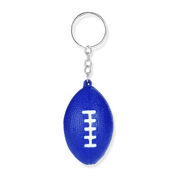 Foam Squeeze Stimulated Basketball Key Chain