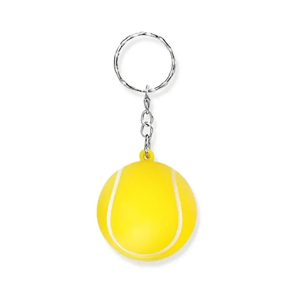 Foam Squeeze Stimulated Basketball Key Chain