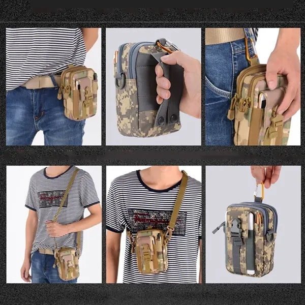 Outdoor Sports Camo Waist Bag