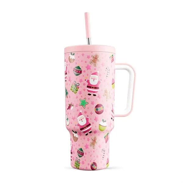 40oz Cute Gifts for Women Tumbler With Soft Handle