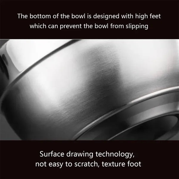 304 Stainless Steel Double Wall Insulated Bowl