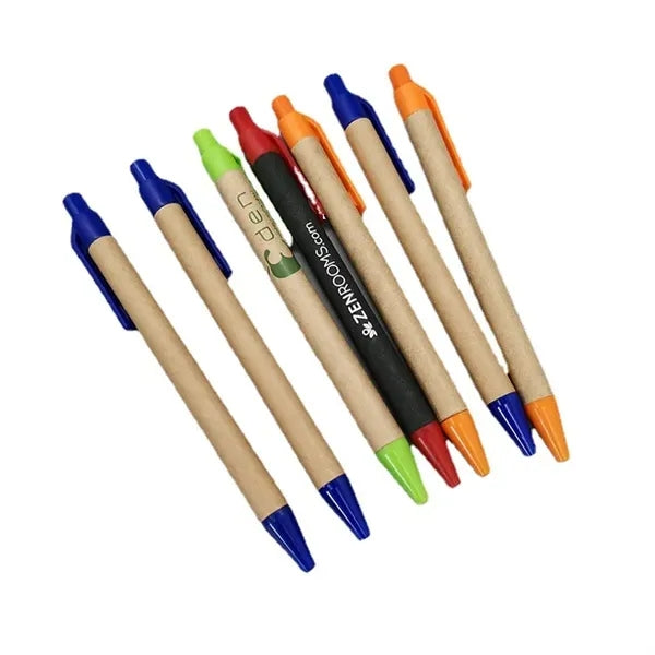 Kraft Paper Eco Friendly Biodegradable Ballpoint Pen