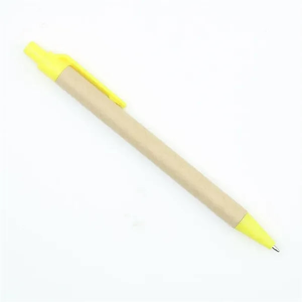 Kraft Paper Eco Friendly Biodegradable Ballpoint Pen