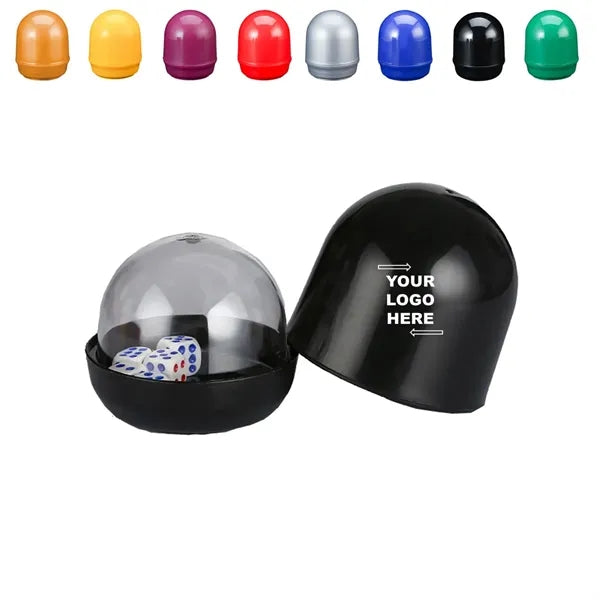 Transparent Plastic Dice Roller Cup