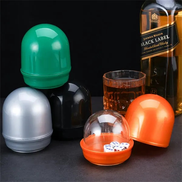 Transparent Plastic Dice Roller Cup