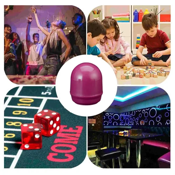 Transparent Plastic Dice Roller Cup