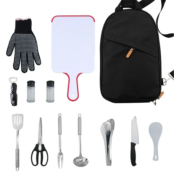 Backpack w/ Kitchen Utensil Organizer