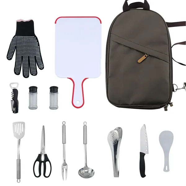 Backpack w/ Kitchen Utensil Organizer