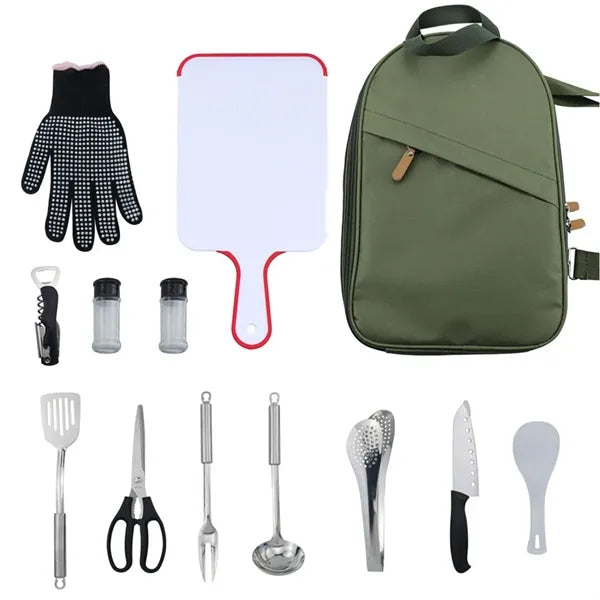Backpack w/ Kitchen Utensil Organizer