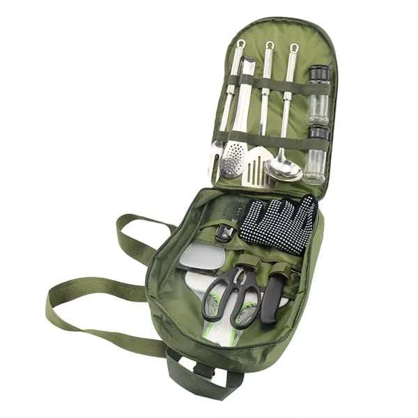Backpack w/ Kitchen Utensil Organizer