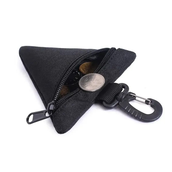 Triangle Waist Bag Pouch / Coin Key Case