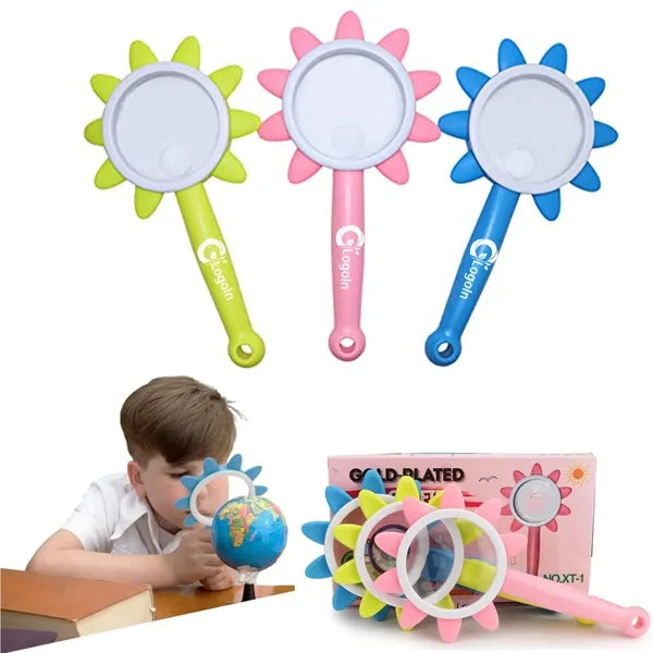 5X Magnifier Flower Insect Magnifying Glasses for Kids