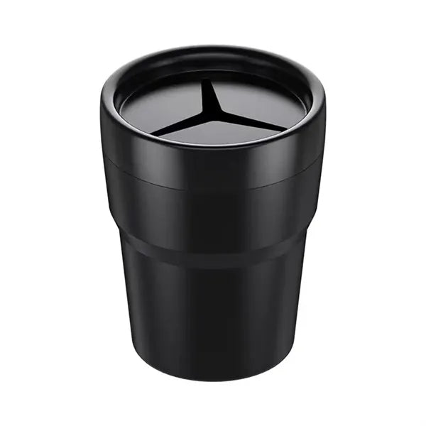 Car Trash Can with Lid Leakproof Compact Vehicle Organizer