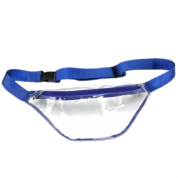 PVC Clear Waterproof Waist Chest Bag for Stadium & Beach