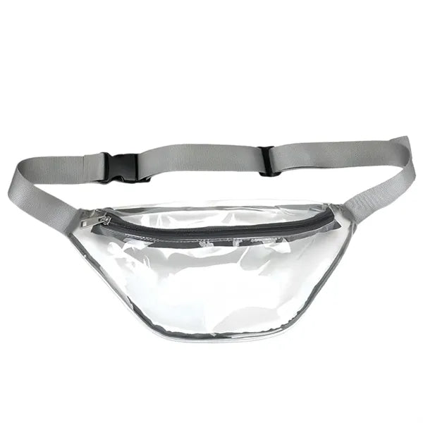 PVC Clear Waterproof Waist Chest Bag for Stadium & Beach