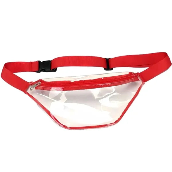 PVC Clear Waterproof Waist Chest Bag for Stadium & Beach