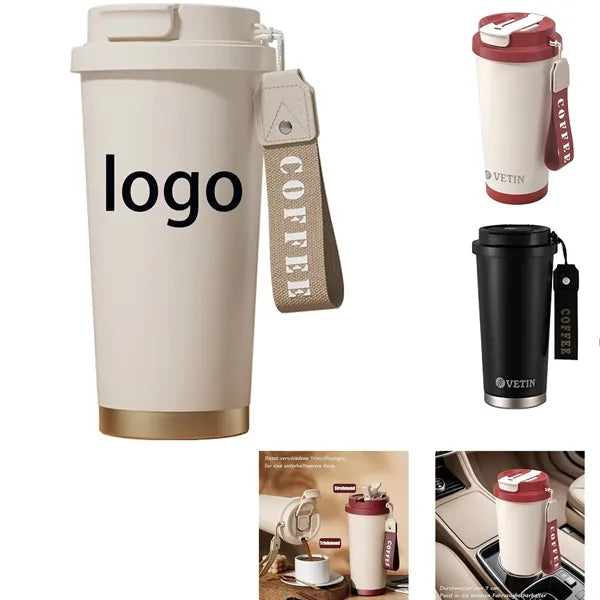 20oz Stainless Steel Lily Of The Valley Coffee Cup