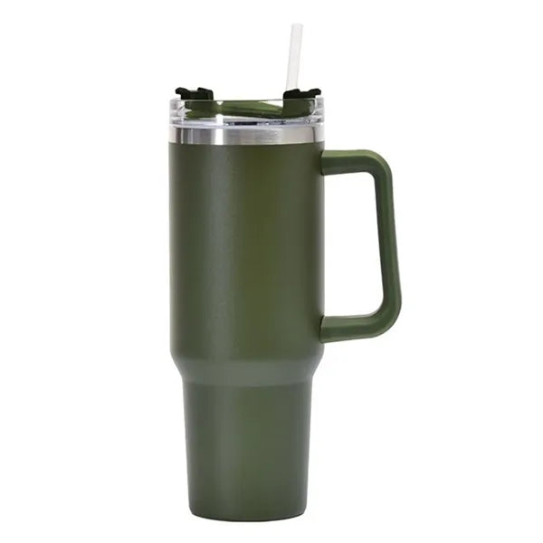 40 Oz Stainless Steel Insulated Mug With Handle