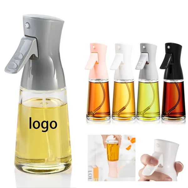 6oz 2 In 1 Glass Oil Sprayer Bottle