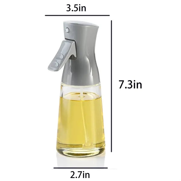6oz 2 In 1 Glass Oil Sprayer Bottle
