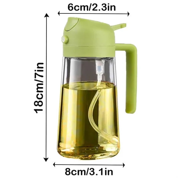 16.5 oz Kitchen Oil Spray Bottle