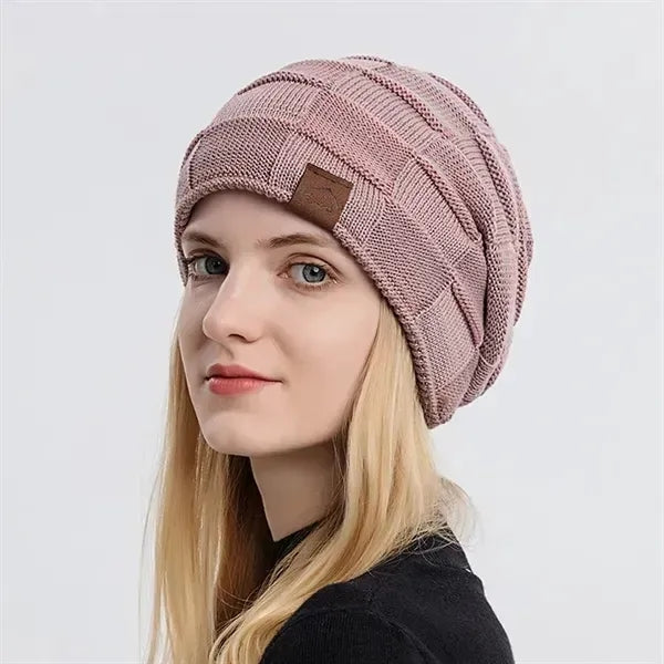 Cozy Lined Thick Knit Winter Beanie Hat