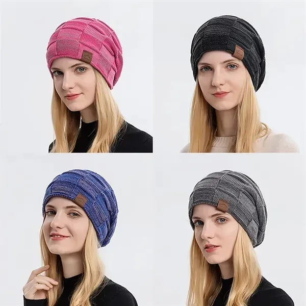 Cozy Lined Thick Knit Winter Beanie Hat