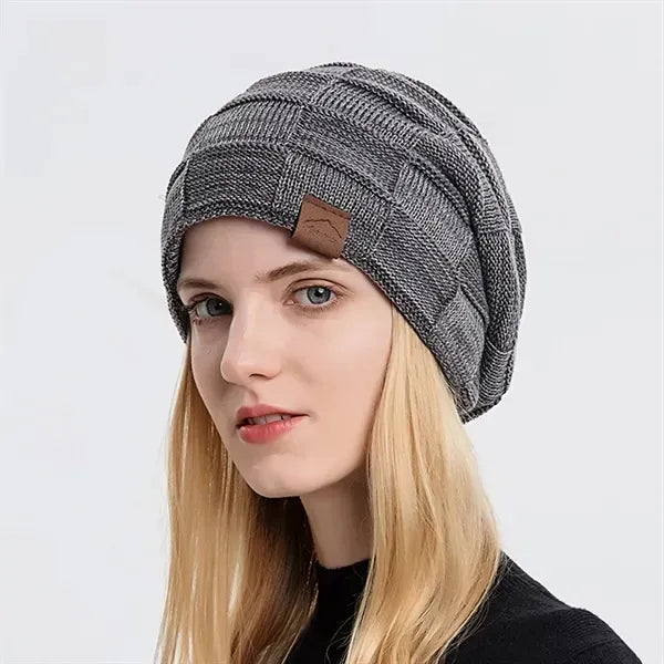 Cozy Lined Thick Knit Winter Beanie Hat