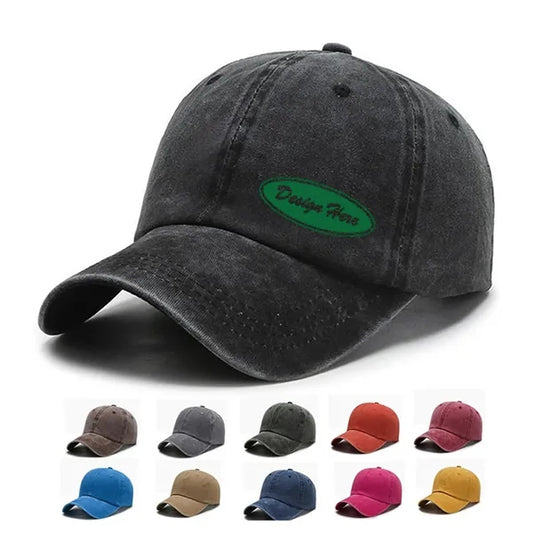 Vintage Washed Cotton Golf Cap