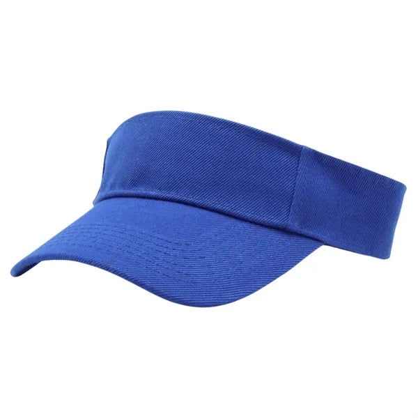 Unisex Empty Top Polyester Sun Visor Hat For Beach Baseball