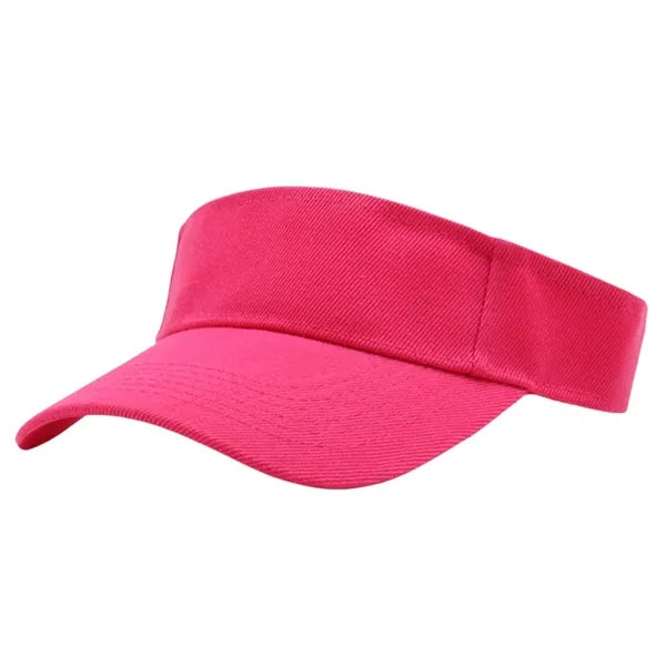 Unisex Empty Top Polyester Sun Visor Hat For Beach Baseball