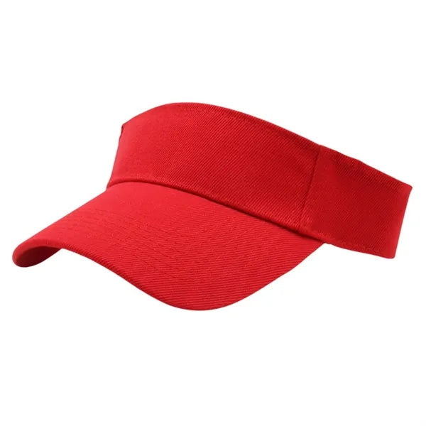 Unisex Empty Top Polyester Sun Visor Hat For Beach Baseball