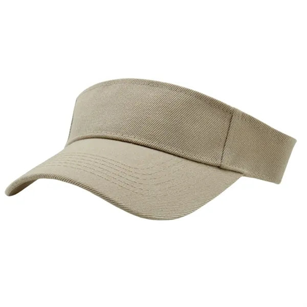 Unisex Empty Top Polyester Sun Visor Hat For Beach Baseball