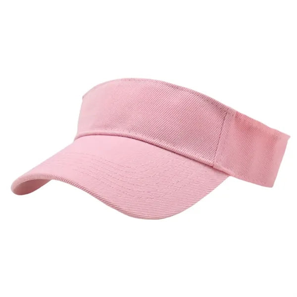 Unisex Empty Top Polyester Sun Visor Hat For Beach Baseball