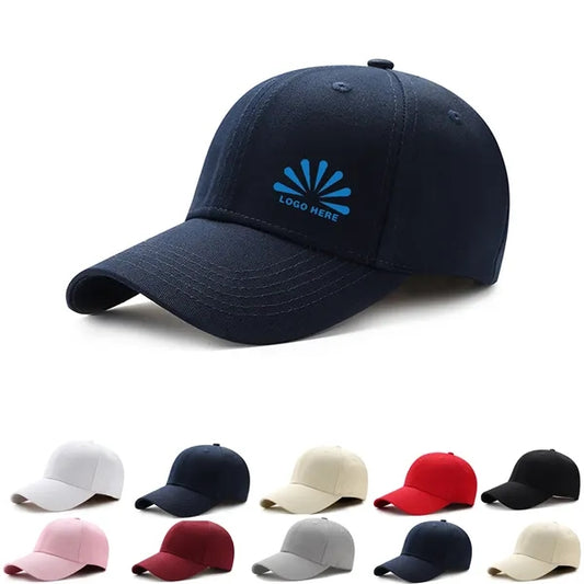 Structured 6 Panel Cotton Baseball Cap