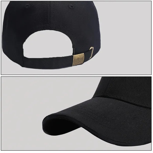 Structured 6 Panel Cotton Baseball Cap